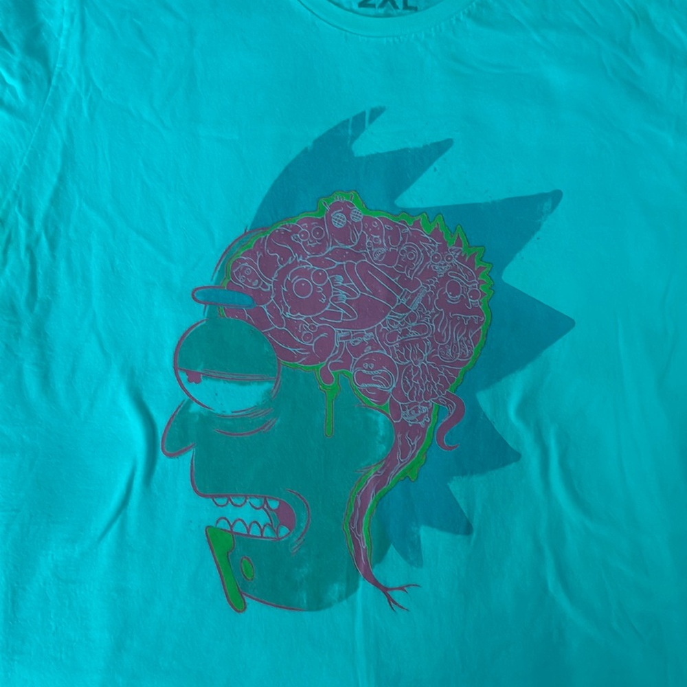 Rick and Morty Loot Crate white shirt